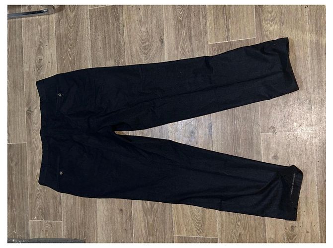 Franck Namani Wool Trousers Black - view 4
