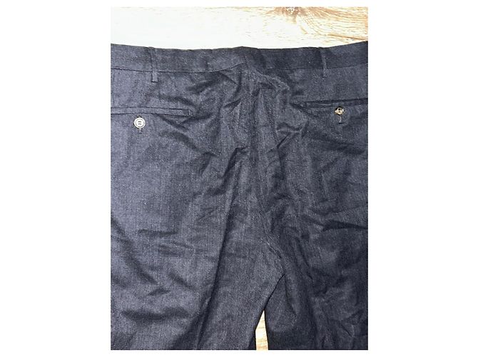 Franck Namani Wool Trousers Black - view 5
