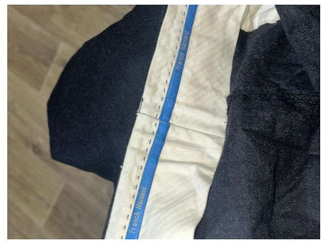 Franck Namani Wool Trousers Black - view 6
