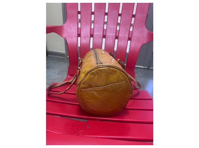 Louis Vuitton Monogram Vernis Alma BB Giallo - vista 2