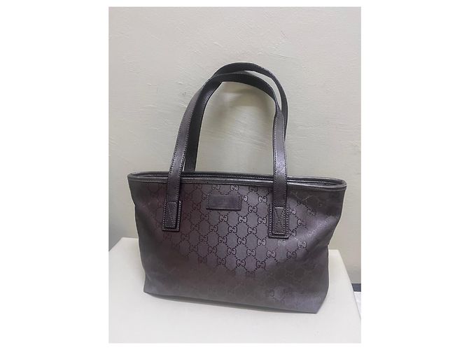 Borsa Tote Gucci GG Monogram Marrone - vista 2