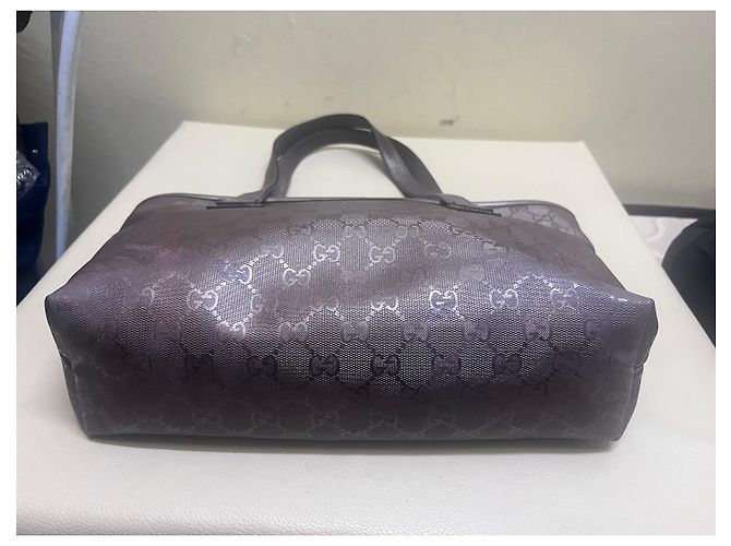 Borsa Tote Gucci GG Monogram Marrone - vista 5