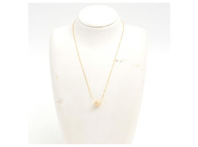 Collana a sfera in diamante in oro giallo K18 Mikimoto D'oro - vista 6