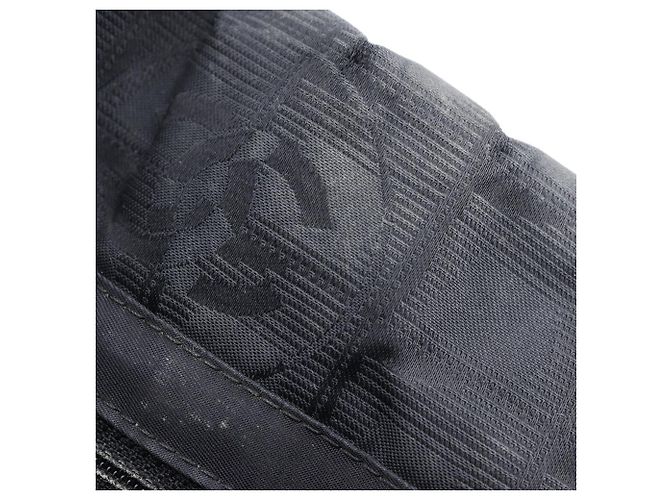 Timeless Borsa tote in nylon della nuova linea di viaggio di Chanel Nero - vista 14