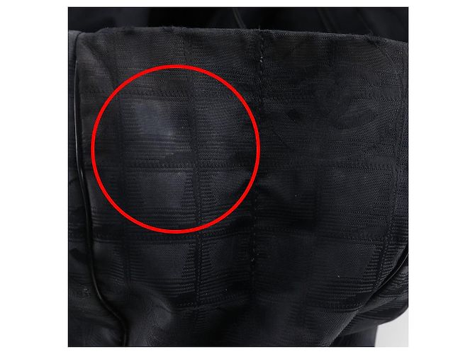 Timeless Borsa tote in nylon della nuova linea di viaggio di Chanel Nero - vista 18