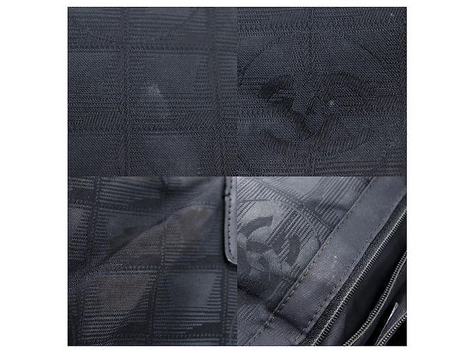 Timeless Borsa tote in nylon della nuova linea di viaggio di Chanel Nero - vista 8