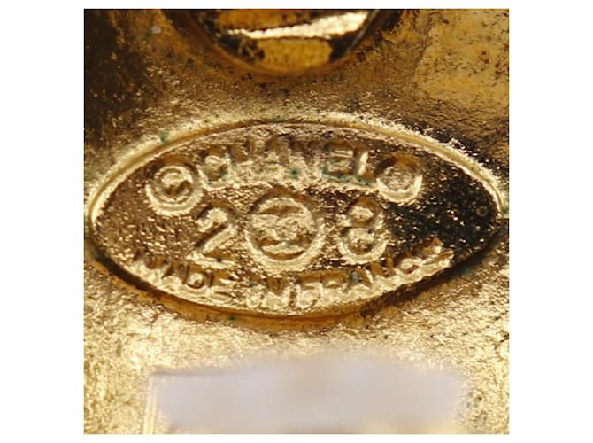 Timeless Pendientes Chanel Coco Mark Dorado - vista 6
