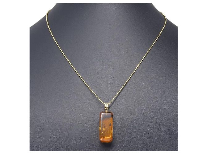 Autre Marque Collana in Ambra Au750 D'oro - vista 2