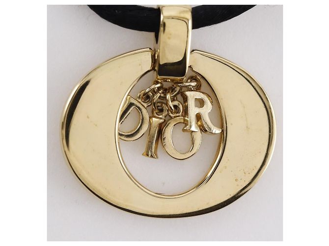Collar con logo Dior Dorado - vista 10