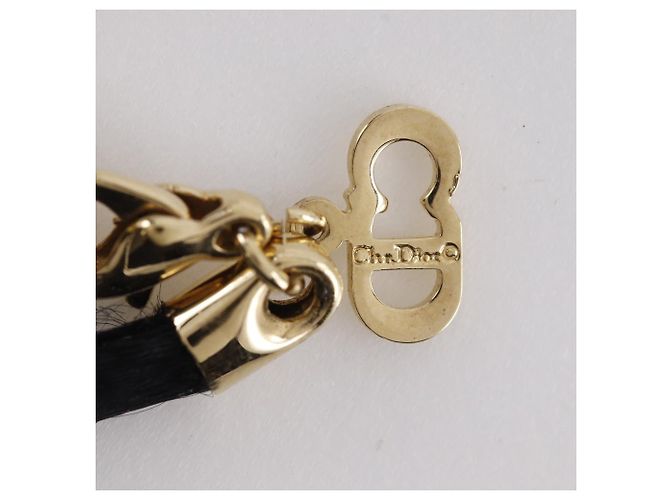 Collar con logo Dior Dorado - vista 11