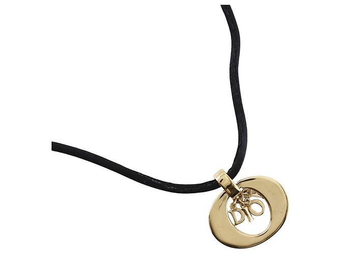 Collar con logo Dior Dorado - vista 2