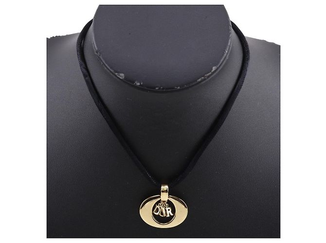 Collar con logo Dior Dorado - vista 3