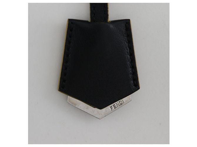 Fendi Petit 2Jours Leder 2way Tasche Schwarz - Ansicht 18