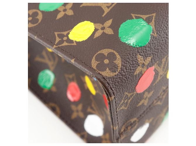 OnTheGo MM Monogram Vernis Tote Bag Louis Vuitton LV×YK Braun Mehrfarben - Ansicht 4