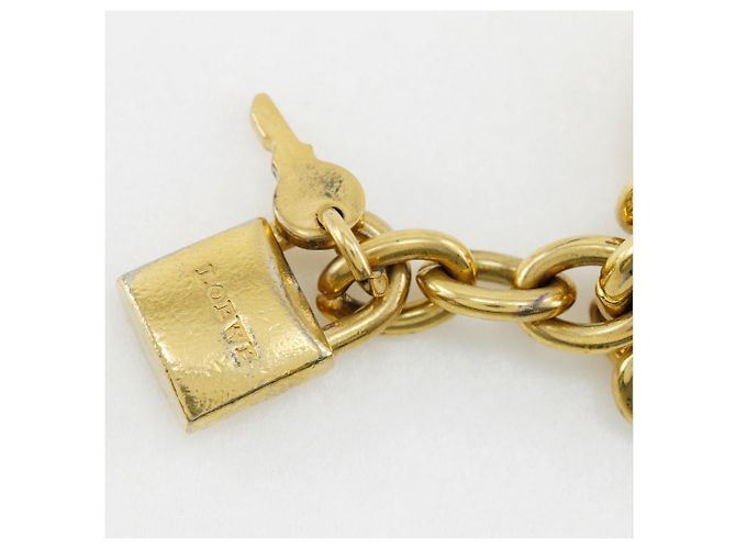 Schlüsselanhänger mit Loewe Anagramm-Motiv Golden - Ansicht 11