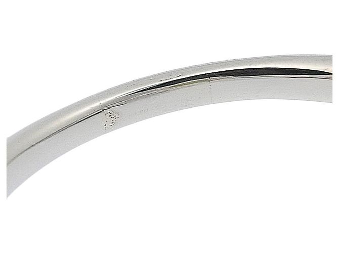 Autre Marque Pt900 Platin-Diamant Katzenauge-Ring Silber - Ansicht 6