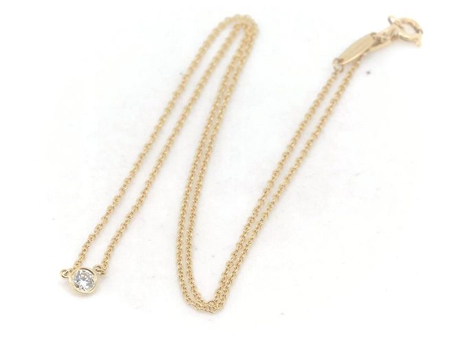 Tiffany & Co Collana Tiffany Diamond by the Yard Au750 D'oro - vista 2