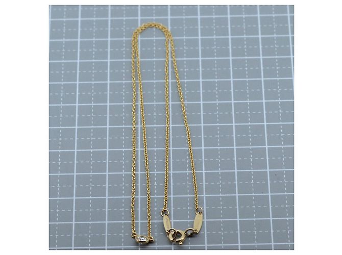Tiffany & Co Collana Tiffany Diamond by the Yard Au750 D'oro - vista 6