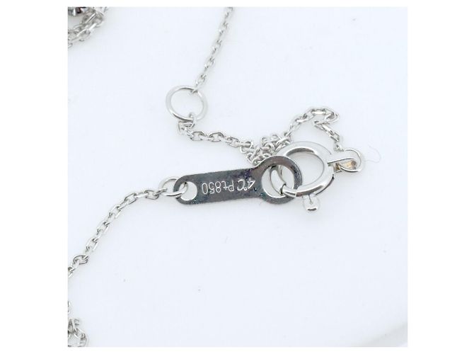 Autre Marque Collana in diamante Pt850 4℃ Argento - vista 3
