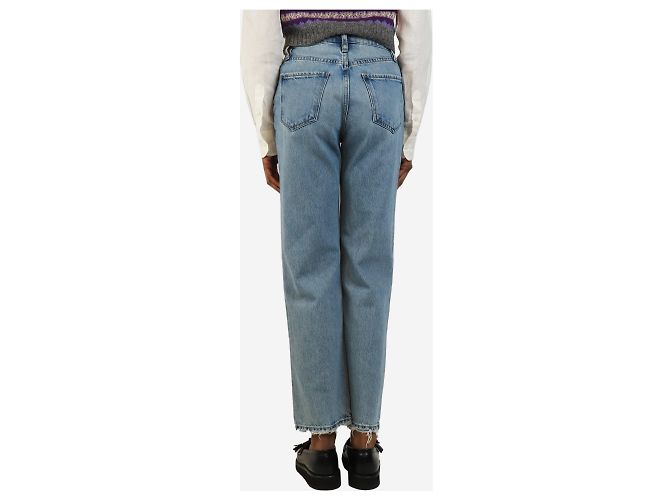 Frame Denim Blaue Le Jane Ankle-Jeans - Größe UK 6 - Ansicht 3
