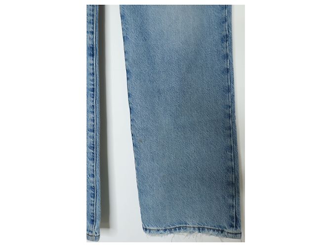 Frame Denim Blaue Le Jane Ankle-Jeans - Größe UK 6 - Ansicht 4