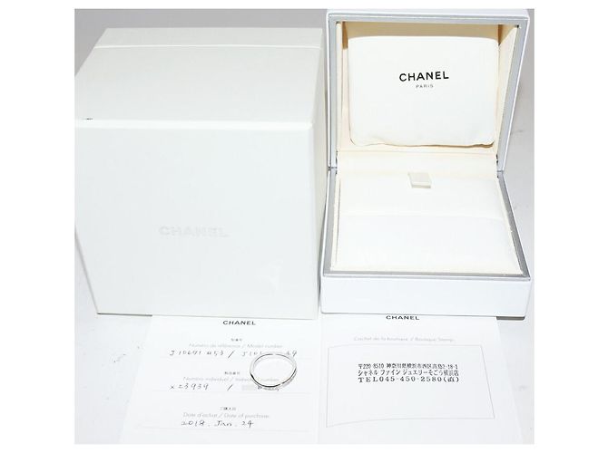 Timeless Chanel Ruban Pt950 Diamantring Silber - Ansicht 3