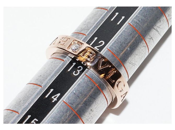 Bulgari Bvlgari B.zero1 Au750 Diamantring Größe 12.5 Pink - Ansicht 2
