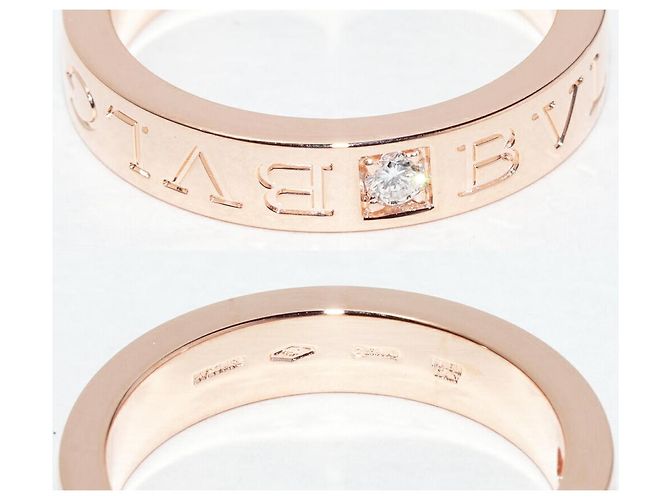 Bulgari Bvlgari B.zero1 Au750 Diamantring Größe 12.5 Pink - Ansicht 4