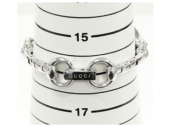 Gucci Signoria Edelstahl-Uhr Silber - Ansicht 4