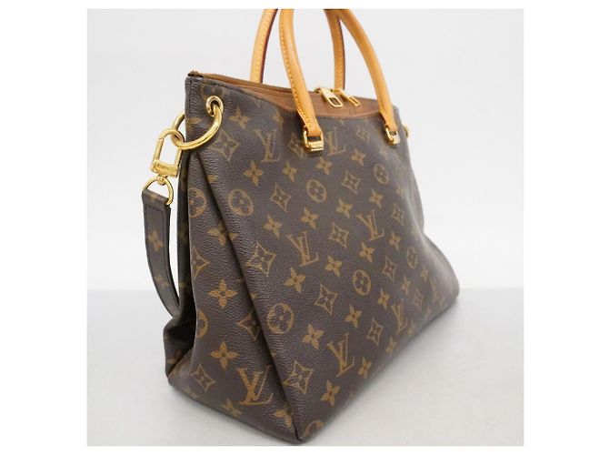 Borsa Pallas Monogram Louis Vuitton Marrone - vista 2