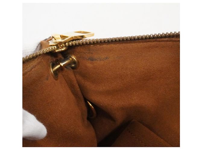 Borsa Pallas Monogram Louis Vuitton Marrone - vista 8
