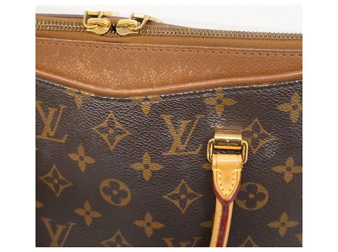 Borsa Pallas Monogram Louis Vuitton Marrone - vista 9