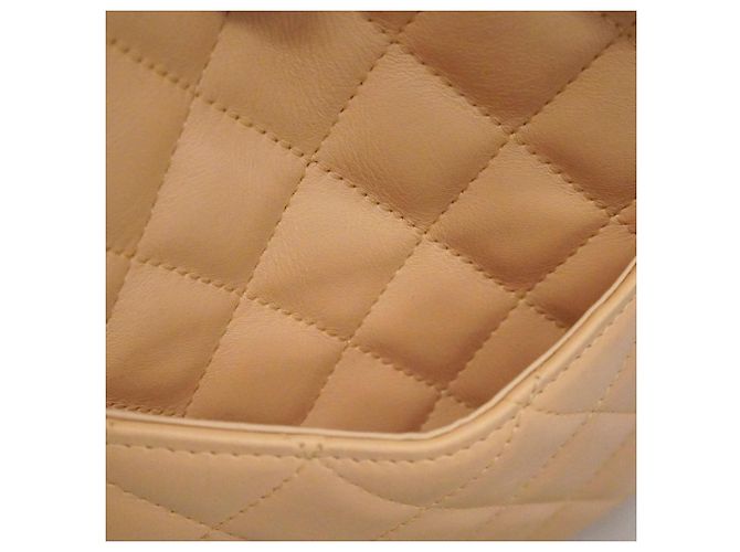 Borsa a Spalla in Pelle di Agnello Cambon di Chanel Nero Beige - vista 7