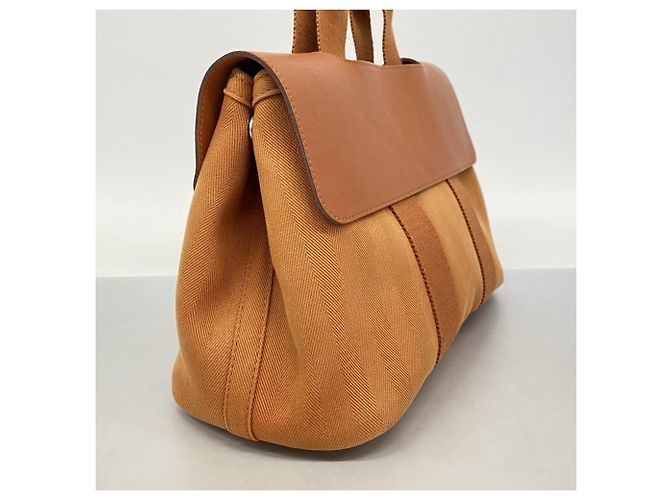 Borsa Tote PM Valparaiso di Hermès Arancione - vista 2