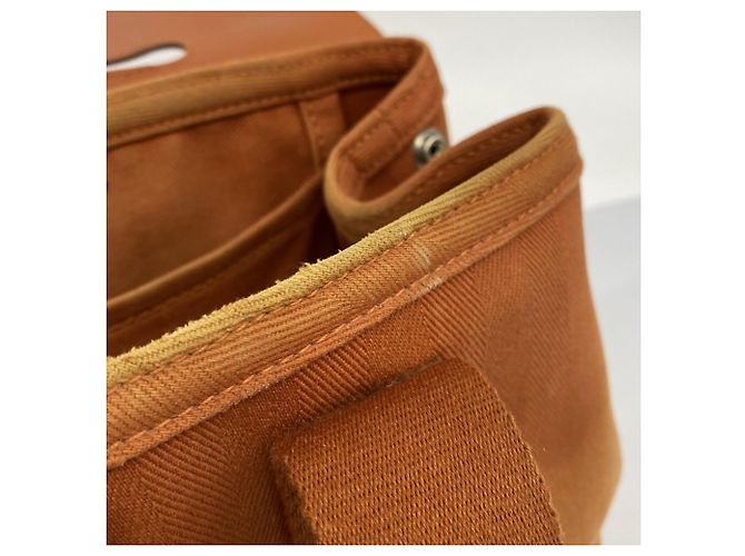 Borsa Tote PM Valparaiso di Hermès Arancione - vista 8