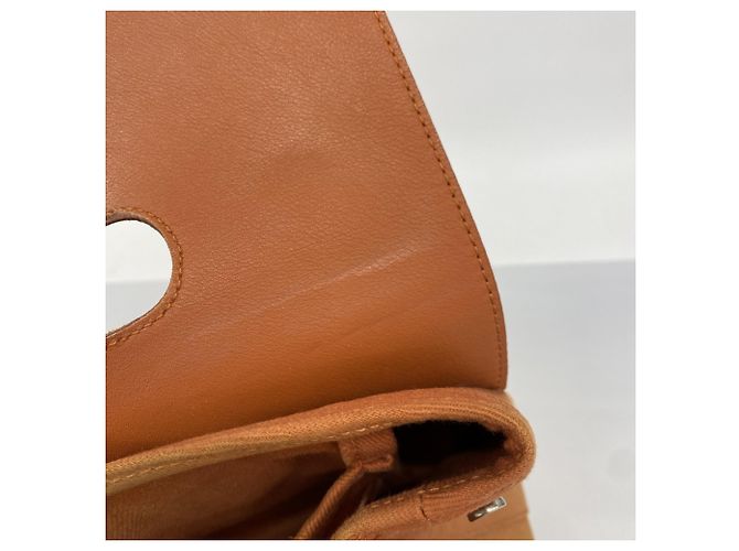 Borsa Tote PM Valparaiso di Hermès Arancione - vista 9