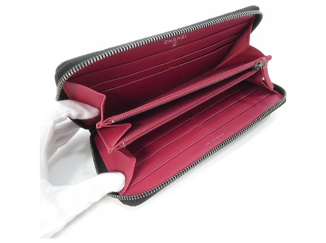 Chanel Gabrielle Lang Wallet Schwarz - Ansicht 6