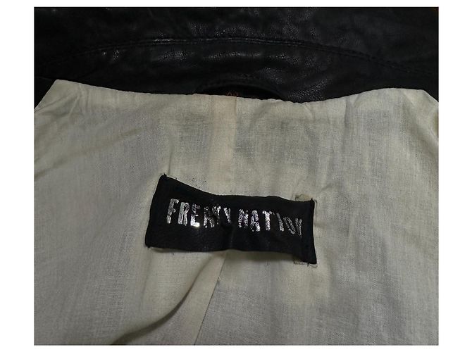 Autre Marque Freaky Nation Lederjacke Schwarz XS - Ansicht 11