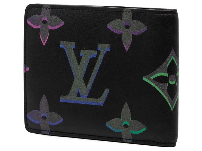 Louis Vuitton Monogram Spotlight Bi-fold Wallet Black Multiple colors - view 2