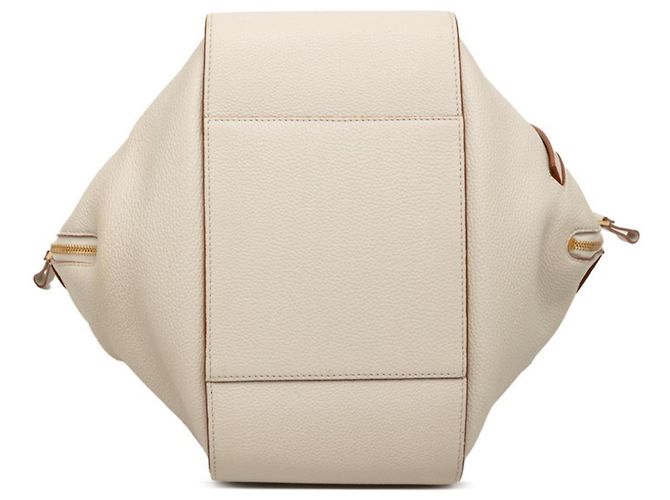 Borsa a mano Hammock Small Anagram Loewe Bianco - vista 3