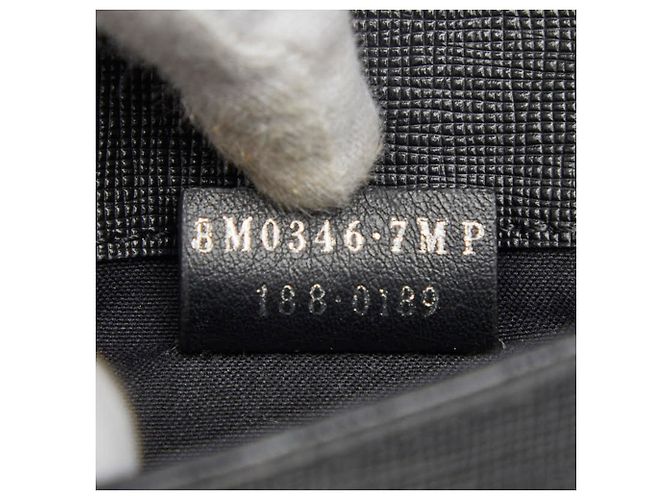Borsa a catena con borchie Fendi Karlito Nero - vista 10