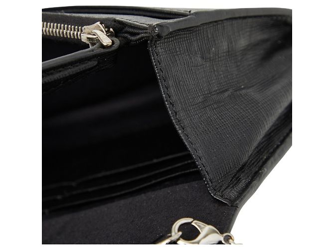 Borsa a catena con borchie Fendi Karlito Nero - vista 6