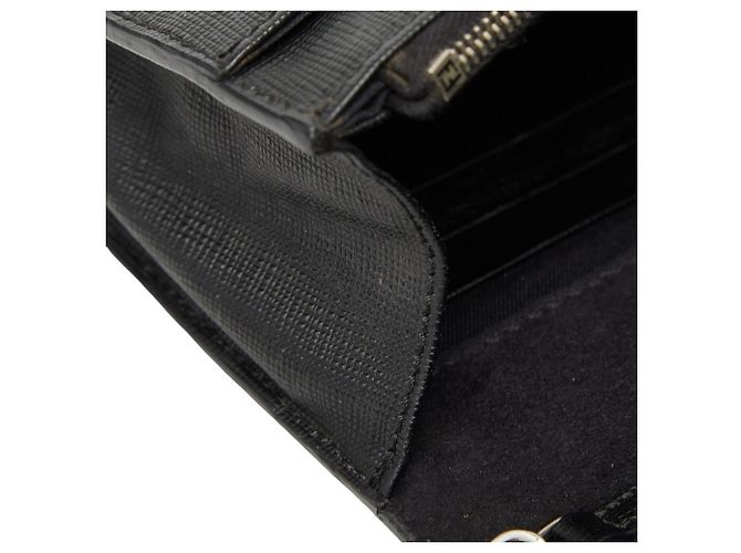 Borsa a catena con borchie Fendi Karlito Nero - vista 7