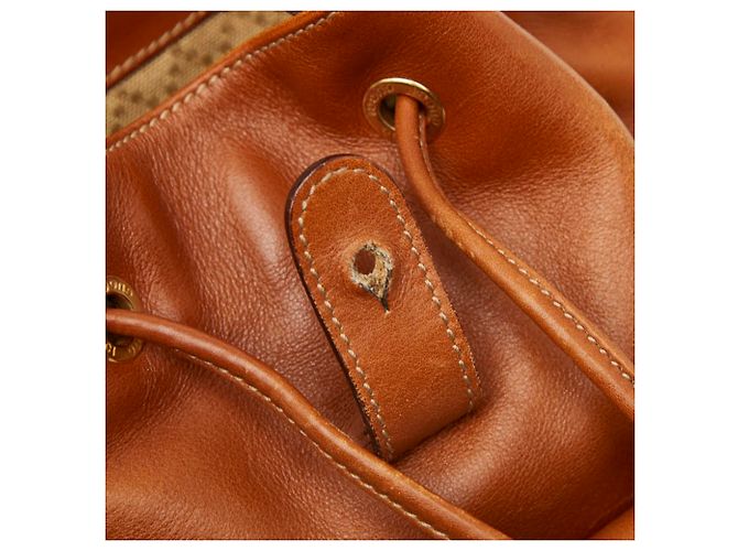 Sac à dos Gucci Bamboo Marron - vue 10