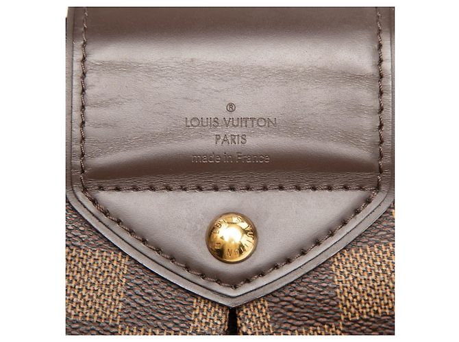Borsa Louis Vuitton Damier Sistina PM Marrone - vista 5