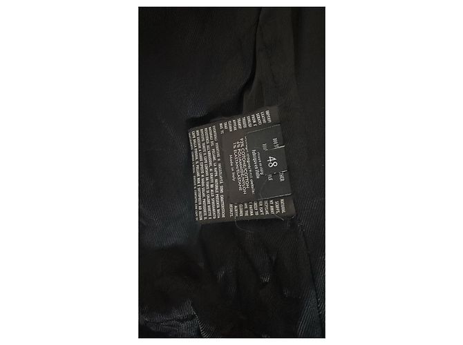 Chaqueta Aviador de Cuero Gucci Negro - vista 5