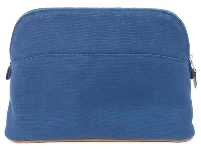 Handtasche Pouch Hermès Bolide MM Blau - Ansicht 2