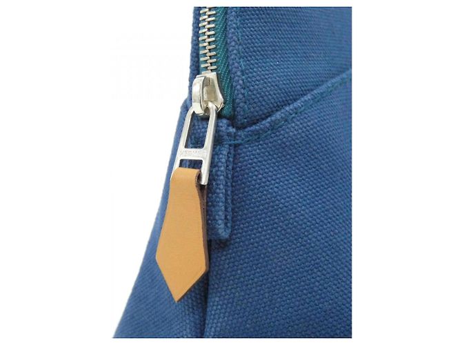 Handtasche Pouch Hermès Bolide MM Blau - Ansicht 6