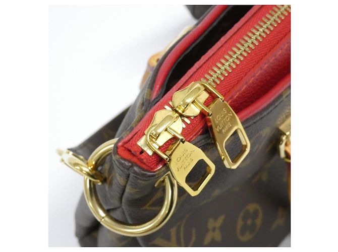 Borsa a mano Pallas BB Monogram Louis Vuitton Marrone Fuschia - vista 5