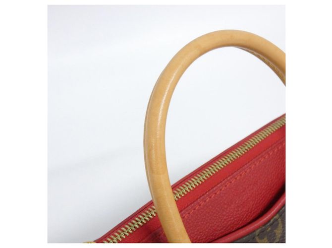 Borsa a mano Pallas BB Monogram Louis Vuitton Marrone Fuschia - vista 7